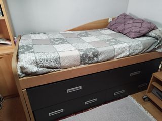 Cama nido 90cm - 2 colchones