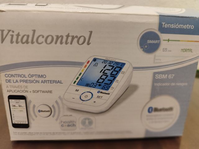 Tensiómetro Vitalcontrol SBM 67 Bluetooth