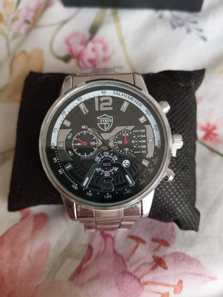 Reloj Eyros acero hombre - nuevo 