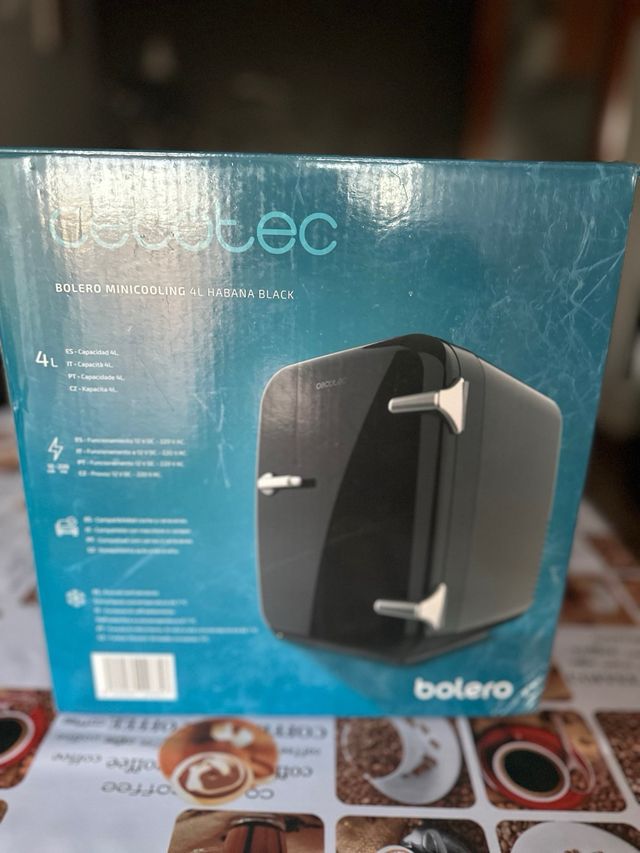 Mini-nevera Bolero 4L Habana Negra