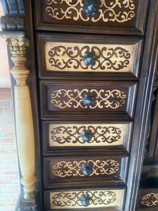 Bargueño antiguo estilo Toledo