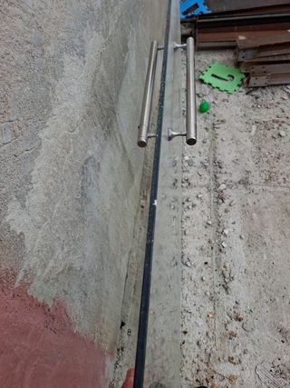Puerta de cristal templado 