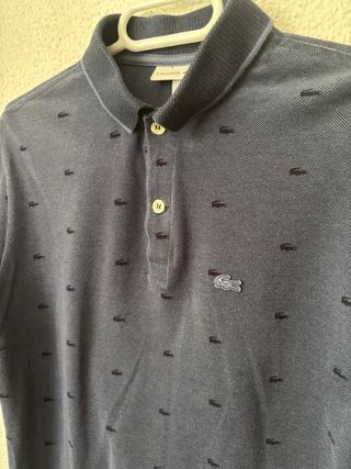 Polo Lacoste azul