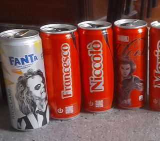 11 lattine CocaCola & Marvel