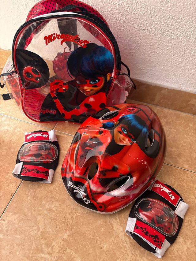 Mochila y protecciones Ladybug
