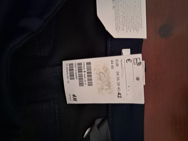 Pantalones pitillo HM - Azul Marino nuevos