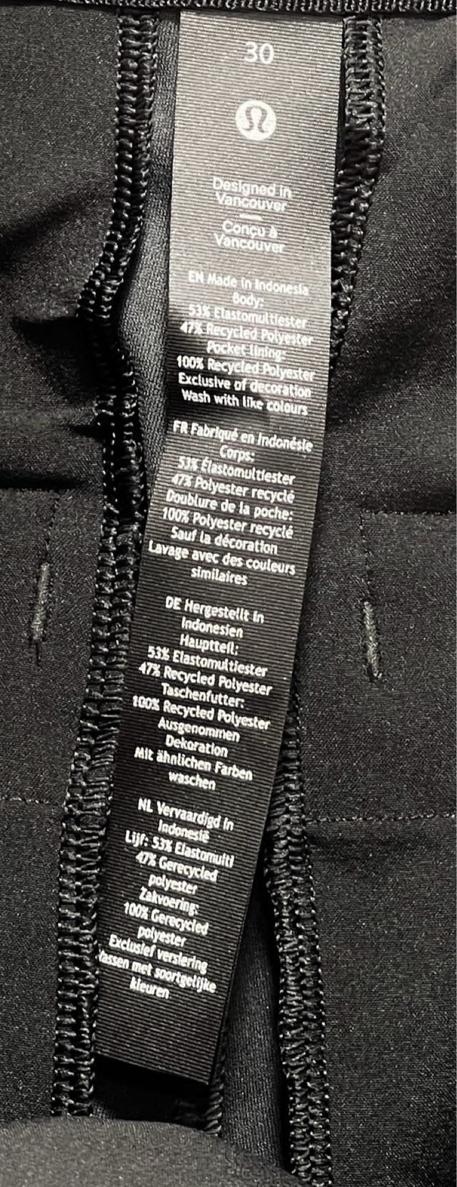 Pantalón Lululemon Gris