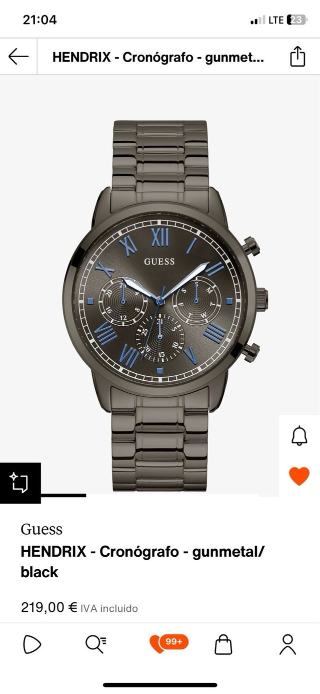 Reloj Guess Hendrix Hombre