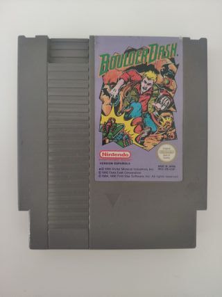 NES Boulder Dash - Versión Española