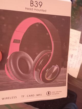 Auriculares Bluetooth 5.3con luces, plegables, NUE