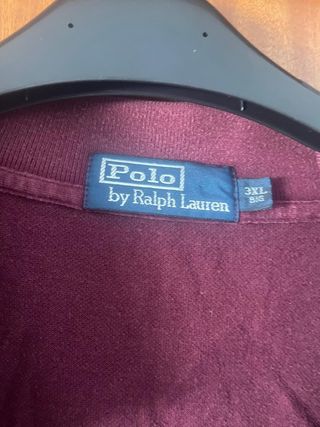 Polo Ralph Lauren S/L 3XL Púrpura