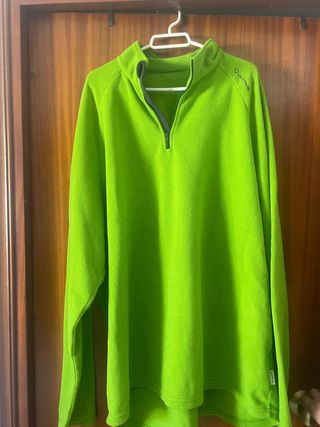 Forro polar Quechua verde