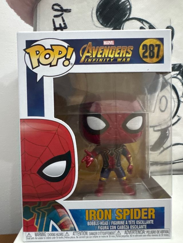 Funko Pop spiderman Iron Spider #287