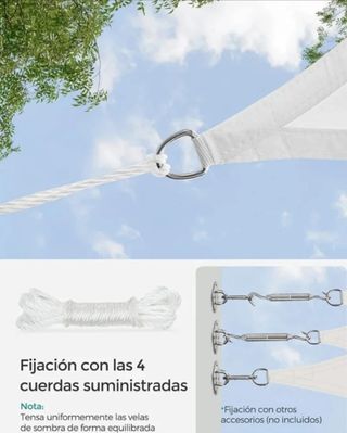 Toldo Vela 3x5m