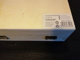 Cajita de madera 17x8x6cm