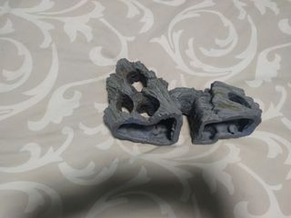 Decoración acuario piedra