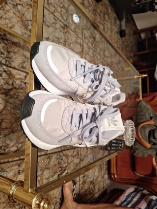 Adidas zapatillas grises mujer