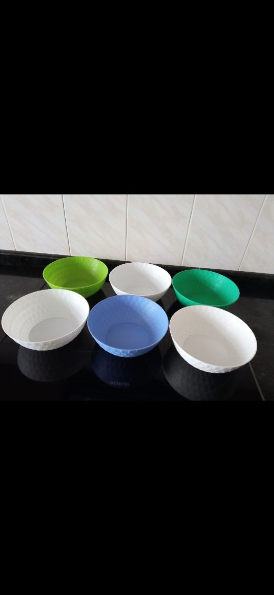 6 Canastillas de Colores