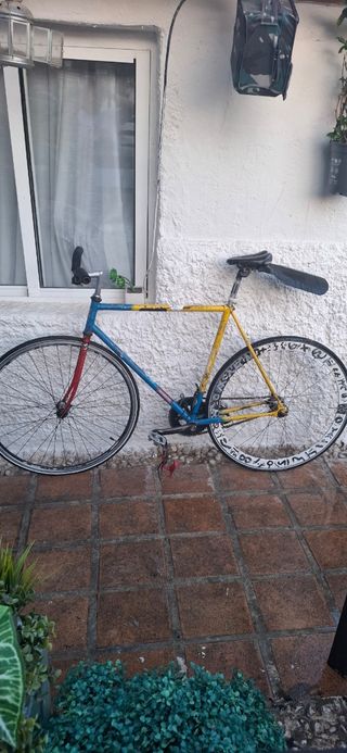 Bicicleta fija vintage