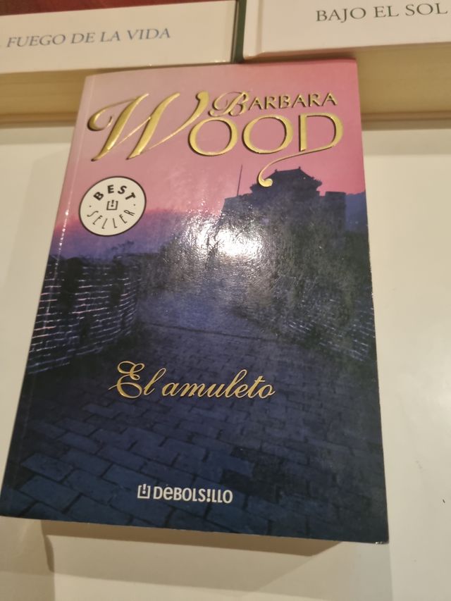 Lote de tres libros Barbara Wood por 5€