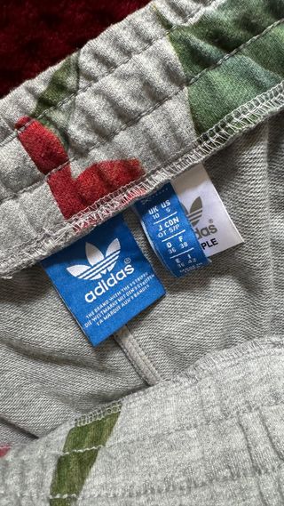 Adidas Pantalón chándal flores Mujer S  36 / 38