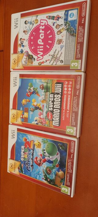 3 Juegos Wii