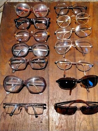 Lote de 14 gafas vintage