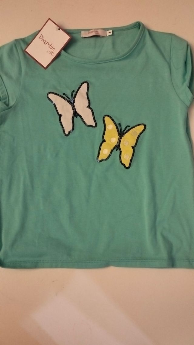 Conjunto sin estrenar Niña 8 años: Camiseta y Fald