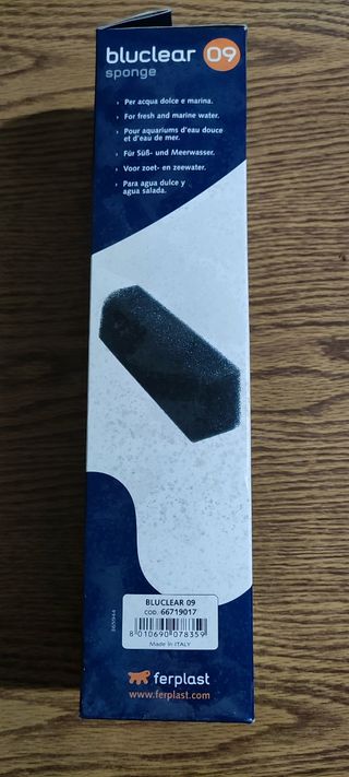 Filtro Bluclear 09 Ferplast ai carboni attivi