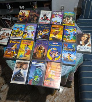 23 Películas VHS Originales