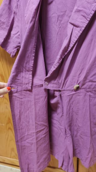 Vestido mono corto morado