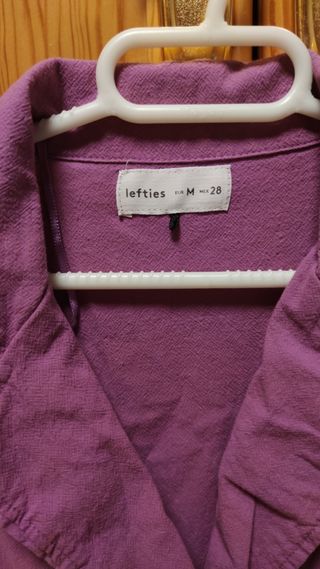 Vestido mono corto morado