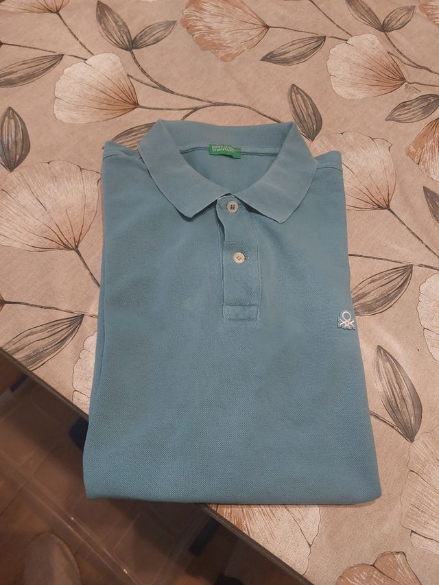 Polo Benetton azul marino