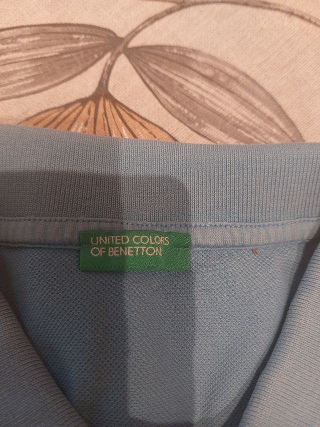 Polo Benetton azul marino