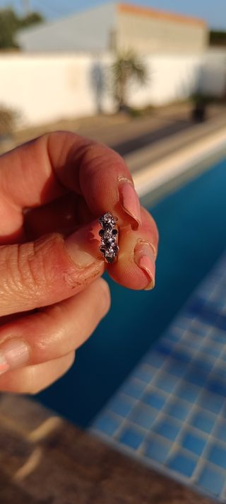 Pendientes Plata pequeños con circonitas