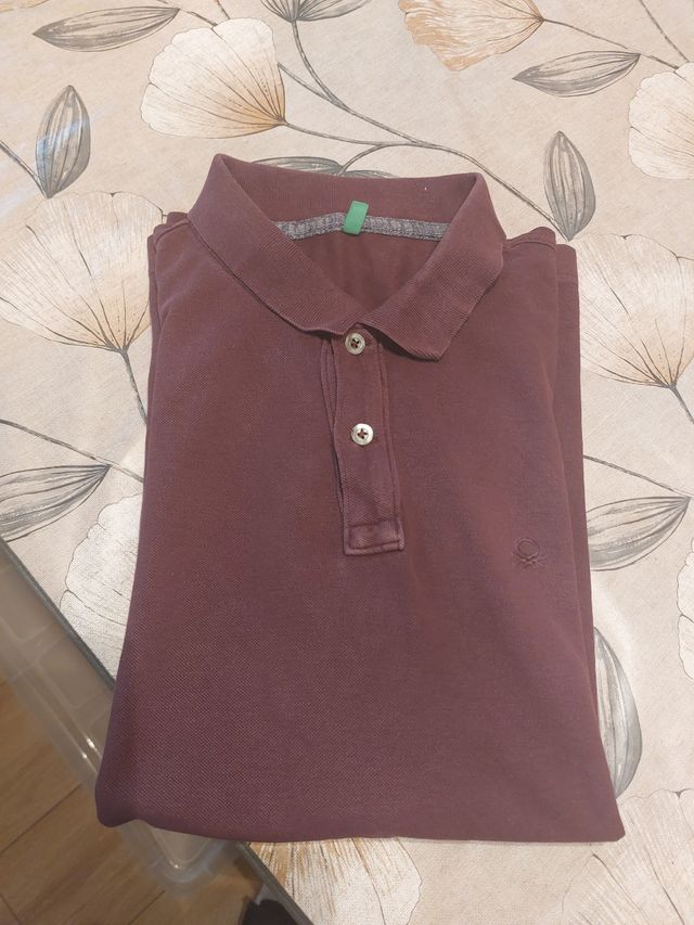 Polo Benetton marrón