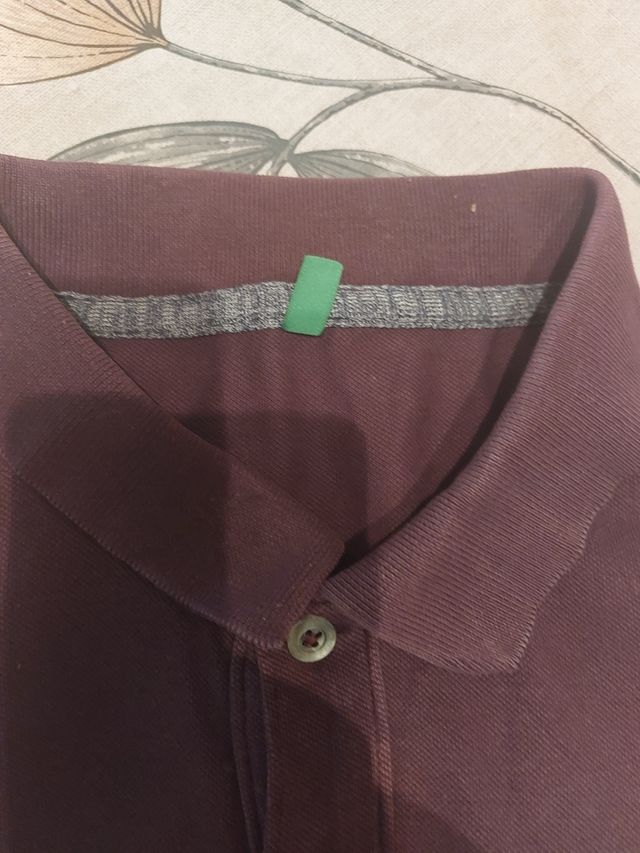 Polo Benetton marrón
