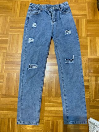 Vaqueros rotos - Pantalones azules