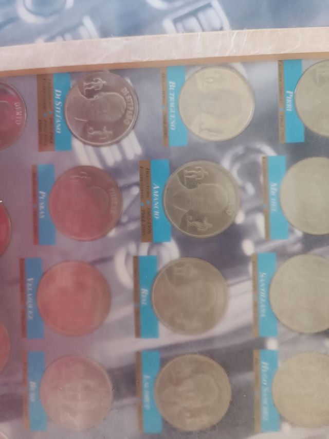 Cuadro Monedas Real Madrid