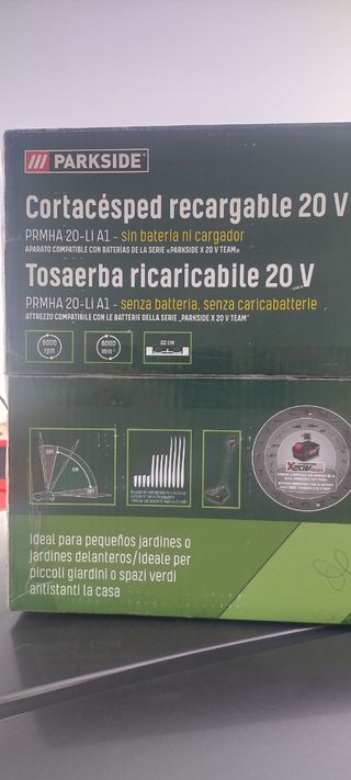 Cortacésped Parkside 20V