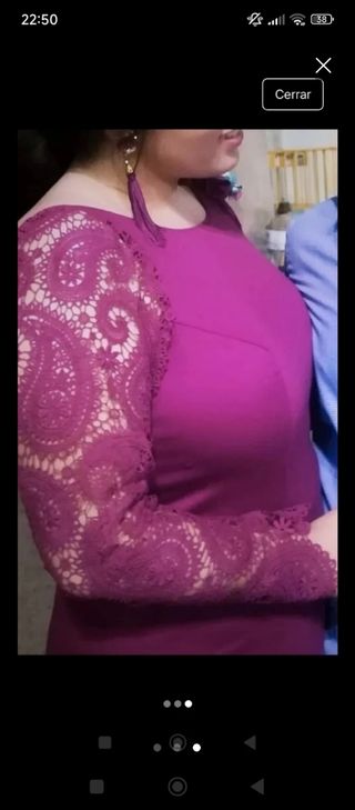 Vestido Flamenca buganvilla