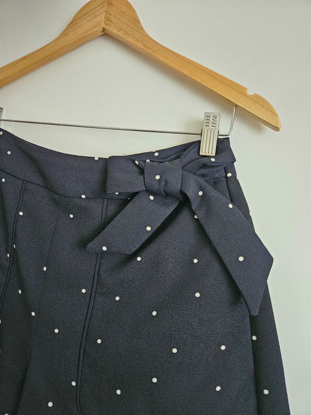 Shorts Zara lunares - M