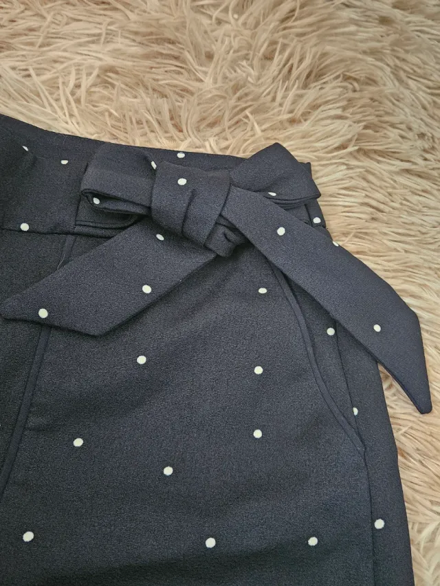 Shorts Zara lunares - M