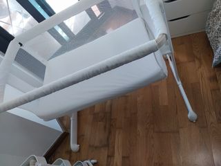 Minicuna bebé blanca