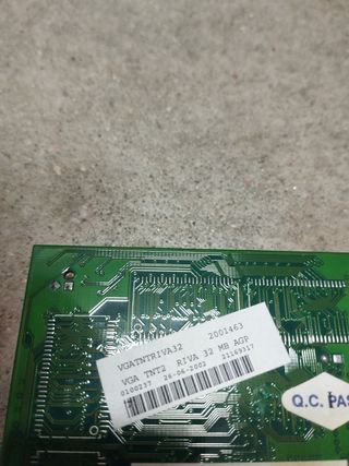 Tarjeta gráfica TNT 2 Riva 32MB