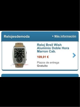 Breil - Reloj de pulsera rojo