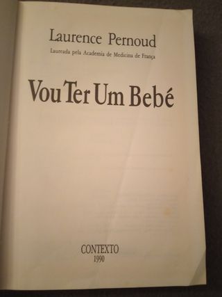 Livro" Vou Ter Um Bebé" Usado