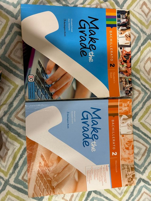 Libros de inglés Bachillerato 2 – Make the Grade