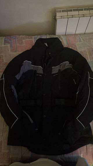 Chaqueta de Motorizado Crivit Negra/Gris MotoRace