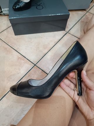 Décolleté nere tacco 9cm